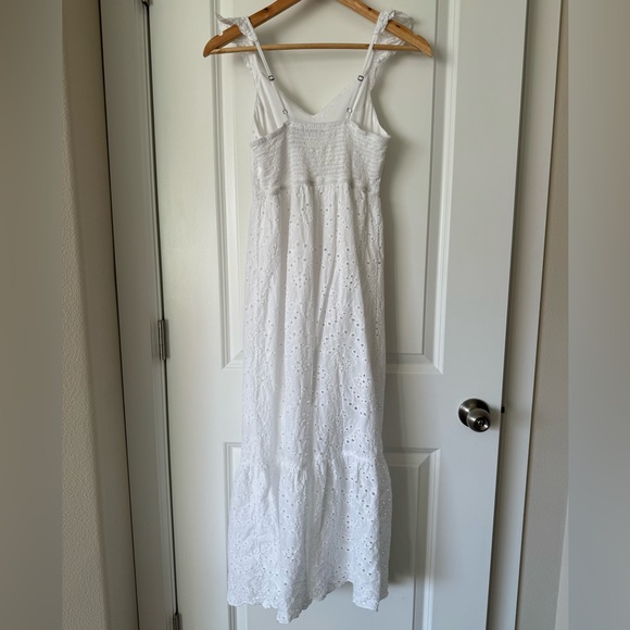 Sincerely Jules cotton white islet maxi sundress. Size XS - Picture 2 of 4